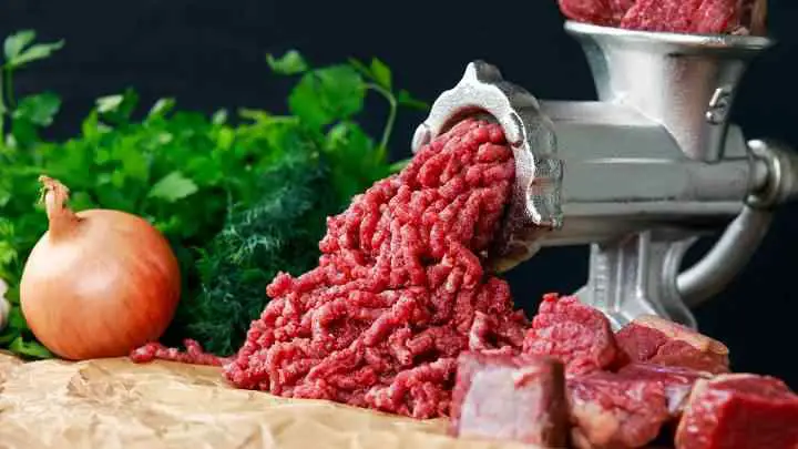 how meat grinder works