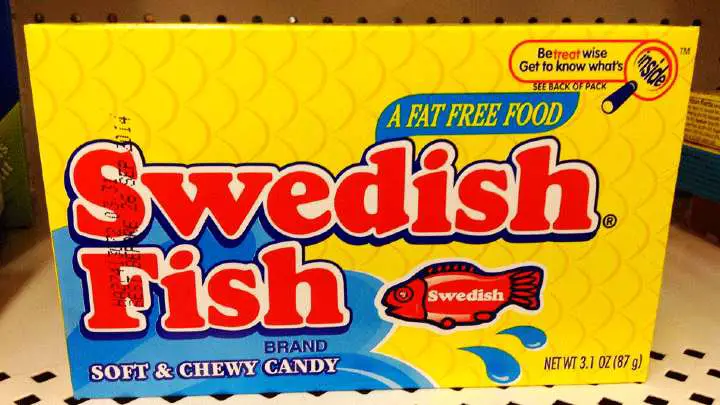 swedish fish chewy candy - cheffist
