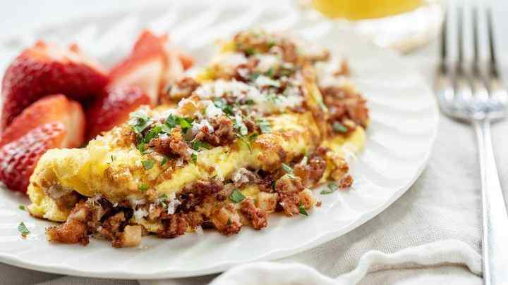 meat omelet