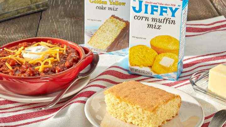 jiffy mix cornbread without eggs oil or milk