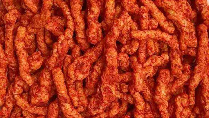 hot cheetos red poop