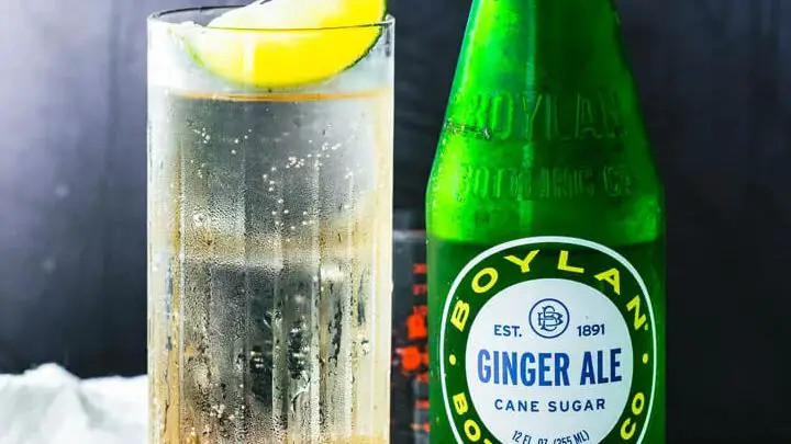 ginger ale for cold