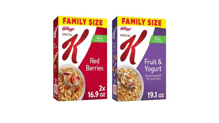 kelloggs special k cereal - cheffist