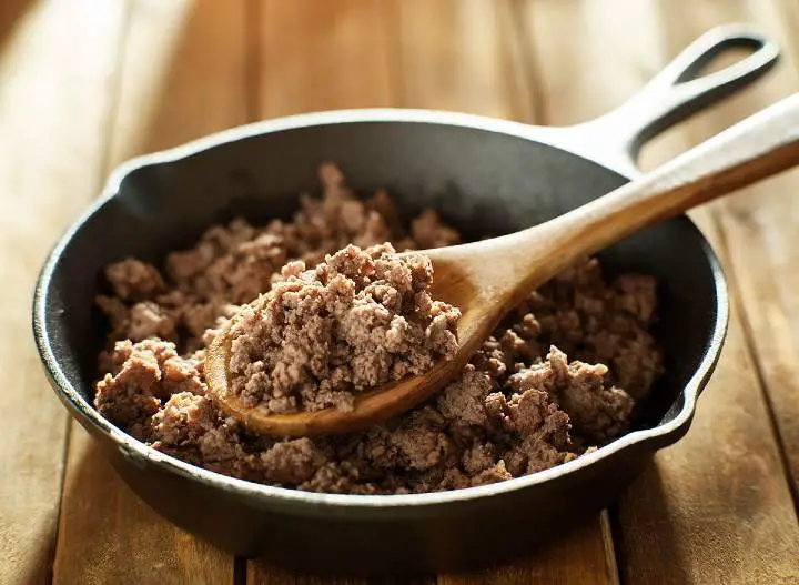 cooked ground beef - cheffist