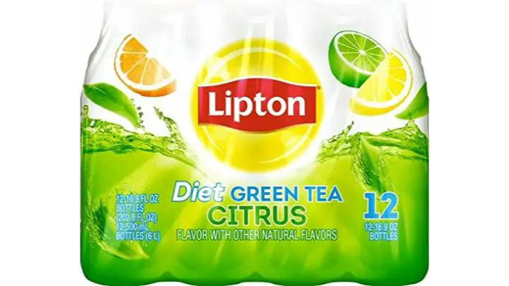 Diet lipton green tea citrus - cheffist