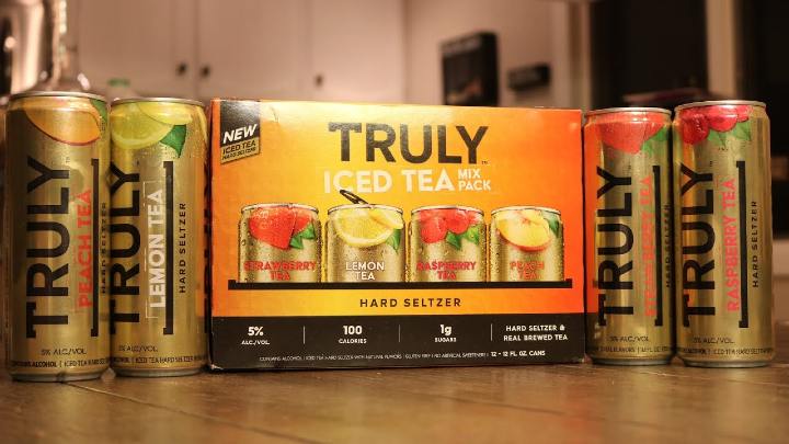 pack of Truly Iced Tea - cheffist
