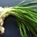 garlic leaves